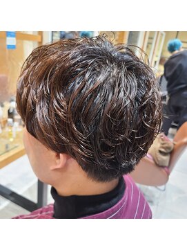 ネオリーブルカ 御茶ノ水店(Neolive Luca) 朝の準備が劇的に時短出来る!!!メンズ"癖毛風クールパーマ"