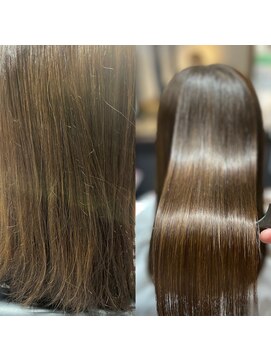 アローズ 玉名店(arose) 10代20代30代髪質改善艶髪派手カラーストレートロング