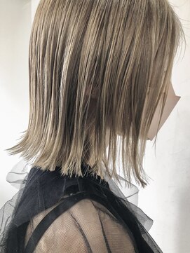 マイレ(maile) 【maile】ブリーチあり/ハイトーン/切りっぱなし