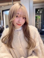 インク サカエ(inq sakae)&nbsp;ホワイトブロンド×韓国レイヤー