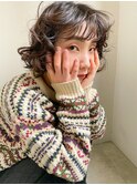 ボブ×くるくるパーマ【伏見/丸の内/栄/髪質改善】