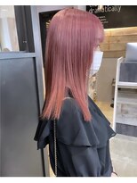 リリー(Lilley)&nbsp;(lilley内堀)ピンクベージュ×透明感カラー