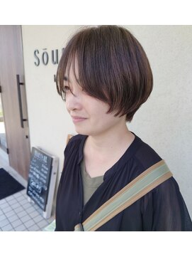 スーリール 箱崎店(Sourire) 丸みショート
