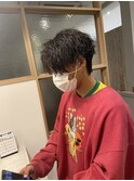 波巻きゆるセンターパート