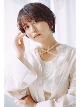 アッシュ 清瀬店(Ash) 20代30代40代『綺麗め丸みショート』Ash清瀬店