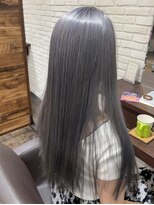 ミリ 奈良店(mm)&nbsp;グレージュ/透明感カラー/韓国/髪質改善/奈良駅/奈良/近鉄奈良