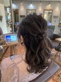 オーブ ヘアー エビス 恵比寿店(AUBE HAIR ebis) 結婚式前のヘアセット♪