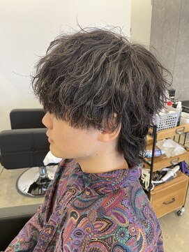 ラッドバイプティパ(rad...by petit-pas) 水戸/メンズニュアンス/波巻きパーマ/メンズウルフ/学割/パーマ