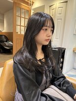 ロンド パルティール 大宮(Lond partir)&nbsp;ブルーブラック×韓国レイヤースタイル