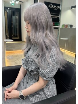 ラピス 福岡天神店(Lapis) シルバーグレー/シールエクステ/福岡/天神/担当_原島ユウヤ