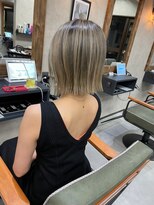 サニー 渋谷(SUNNY)&nbsp;美髪/ホワイトグレージュ/こなれミディ[渋谷/渋谷駅]