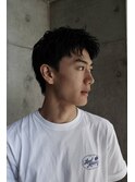 アップバングパーマ