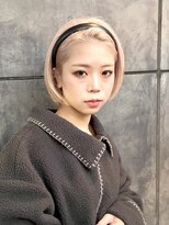 シャロン(SHARON)&nbsp;【SHARON】ハイトーンショート×ベージュカラー