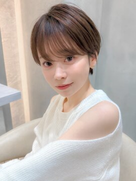 ロンド エスポワール 錦糸町(Lond espoir) 黒髪ボブルフ小顔ワンレンネビージュショート【工藤昴】錦糸町