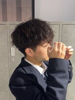 テクト バイアッシュ 吉祥寺店(Tect by Ash) 無造作ツイストスパイラルパーマツーブロック刈り上げ