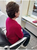 エレガントなふんわりショート