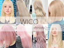 ウィコ 新宿(WICO)の雰囲気（[新宿駅/ダブルカラー/ケアブリーチ/韓国/ハイライト/学割U24]）