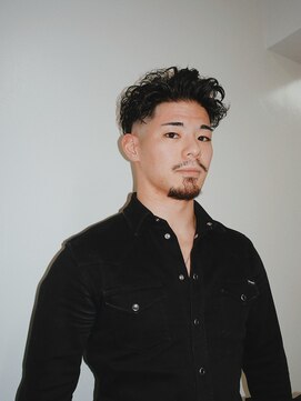 メリケンバーバーショップ トーキョー(MERICAN BARBERSHOP TYO) メンズカットスキンフェードカジュアルパーマ（竹ノ下）