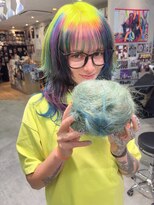 トーキョー オタクヘアー(TOKYO OTAKU HAIR) ウルフカット ケアブリーチ カラーバター 推しカラー