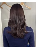 ブリーチなしでラベンダーブラウン