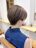 【14日限定クーポン】カット＋透明感カラー(白髪染め可)＋トリートメント