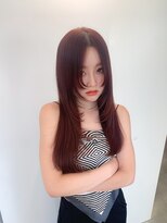 ユーフォリア 新宿通り(Euphoria)&nbsp;顔周りレイヤー/ザクザクレイヤー/レイヤーロング/韓国ヘア