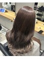 フラミューム 沼津(flammeum) イルミナWカラーで透明感ラベンダーカラーおすすめです◎