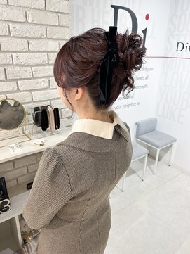 ディティカ ルーク(Dityca luk) 【横浜駅/ヘアセット】高めお団子