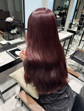 フォルテリノ ナゴヤ(FORTE Lino) 高発色！ブリーチなしダブルカラーで叶うワインレッド