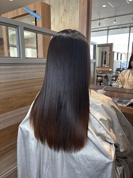 縮毛矯正ストレート