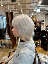 ブリッツ レボ(BLITZ-REVO)&nbsp;着物ヘア/ダークアッシュ/ミディアムレイヤーカット/柏駅