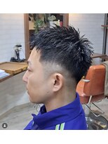 ヘアーサロン カヴィエ(hair salon covie)&nbsp;フェードカット　メンズショート　刈り上げショート