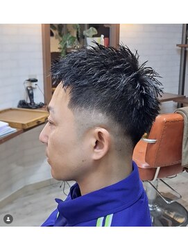 ヘアーサロン カヴィエ(hair salon covie) フェードカット メンズショート 刈り上げショート