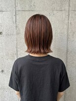 リトマス 二子玉川(litmus)&nbsp;レイヤーボブ　白髪染め　白髪ぼかし