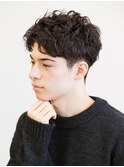 ビジネスマンに◎マッシュ ショート×スペインカール
