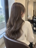 モト 船橋(moto)&nbsp;韓国風ロングレイヤー×アッシュベージュ