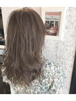 ロンド ルージュ 銀座店(Lond rouge)&nbsp;遠藤独自の配合でブリーチなしでもここまで赤味のないカラー