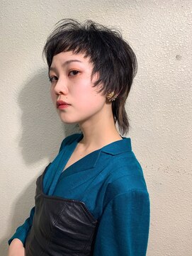 ボアソルテ(Boa Sorte) マッシュウルフ×デザインカラー