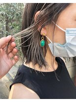 ケンジ ツルヤチョウ(KENJE tsuruyacho)&nbsp;詳細はinstaで。 @oikawa.shohei/ボブ×インナーカラー◎