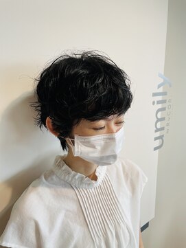 ユミリーバイルコル(umily by RuCOR.) ショートでもパーマで楽ちんスタイリング！ショートパーマ☆
