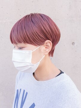 デビュー ヘアーメイク マッシュショート