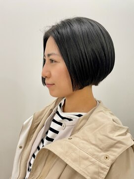 エンドリンク(endlink) センターパート×大人ボブ