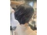 【黄金比☆ひし型シルエット】カット+ミセスパーマ　8900