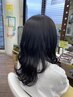 【平日限定】＜白髪染めもOK＞ダメージレスカラー＋トリートメント