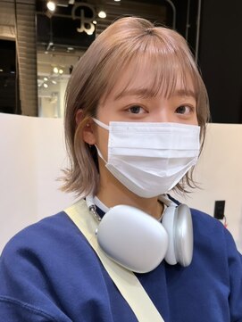 ベレーザ 渋谷(BELEZA) 2257外国人風カラーシアーグレージュシースルーバングボブルフ