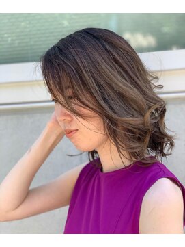 クラク 羽根木店(kuraku) ブリーチありのバレイヤージュ