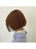 ボブ×オレンジ