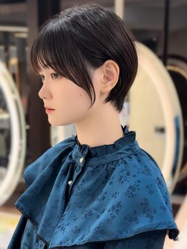 ロンドソレイユ 池袋(Lond soleil) 髪質改善★黒髪大人ショート×前髪カット/顔周り[池袋]