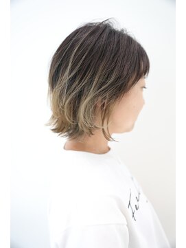 レシピ(recipe) バレイヤージュボブ