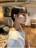 丸みショートボブ